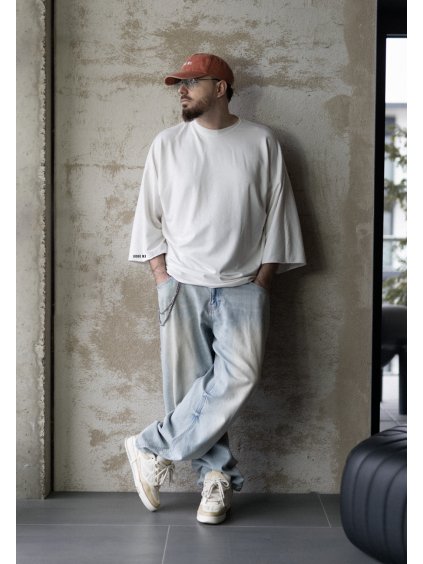 Tricko oversize off white judge me