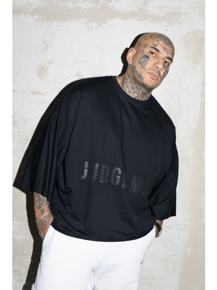 Cerne oversize tricko Laky Royal Judge me