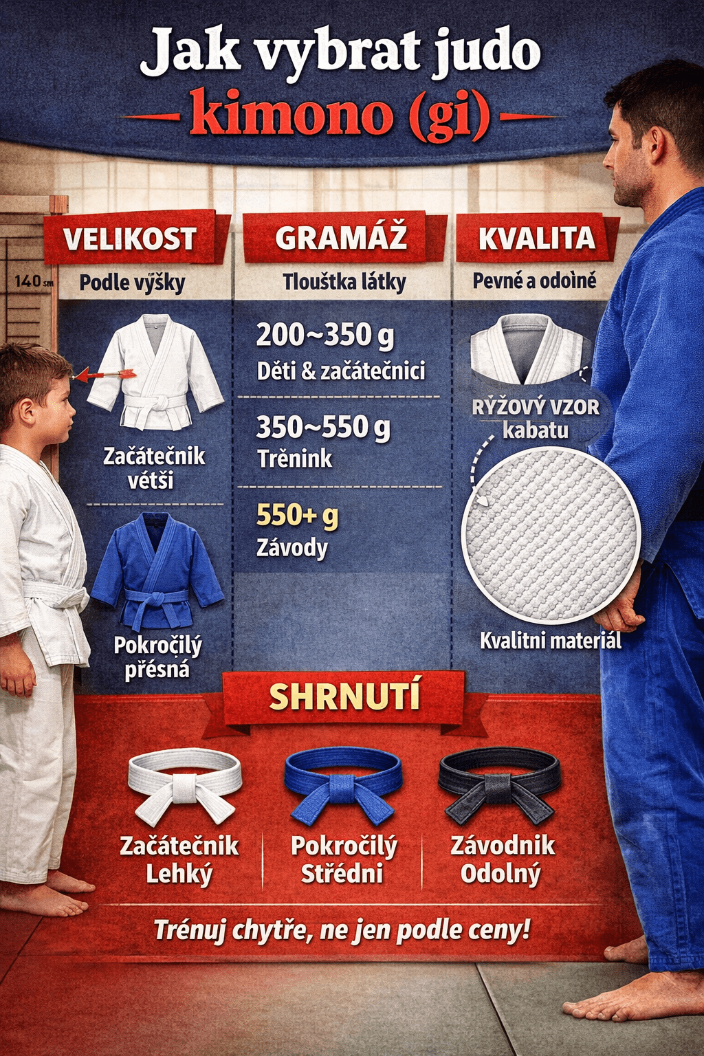 Jak vybrat správně kimono?