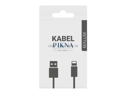 MALUM Nabíjací kábel USB-A > Lightning 1m