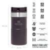 10130 5 the neverleak travel mug 25l 8 5oz matte black pebble
