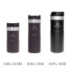 10130 2 the neverleak travel mug 25l 8 5oz matte black pebble