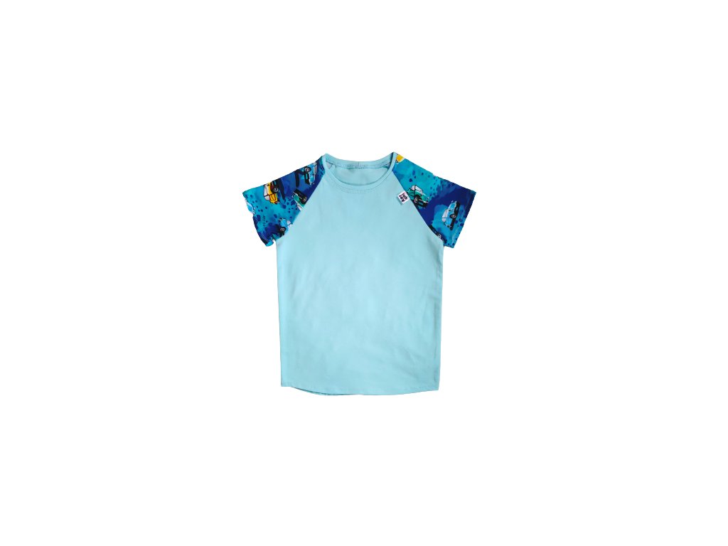 Chlapecké triko "Světle modré", krátký rukáv