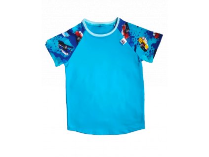 Chlapecké triko "Modré", krátký rukáv