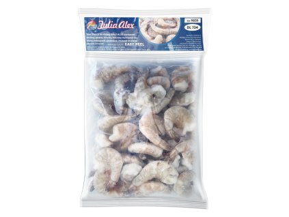 Tôm thẻ xẻ lưng 16/20 có vỏ không đầu 10x1kg