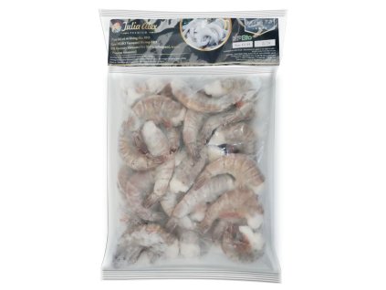 Tôm thẻ có vỏ không đầu Premium 13/15 10x1kg
