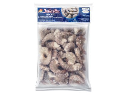 Tôm thẻ xẻ lưng 21/25 có vỏ không đầu 10x1kg