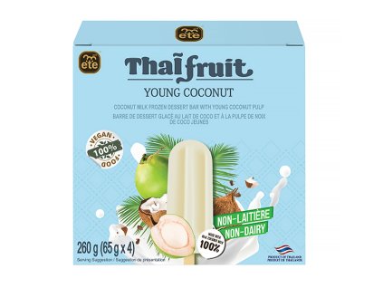Coconut flavored ice cream bar Family Pack 6x4x65g