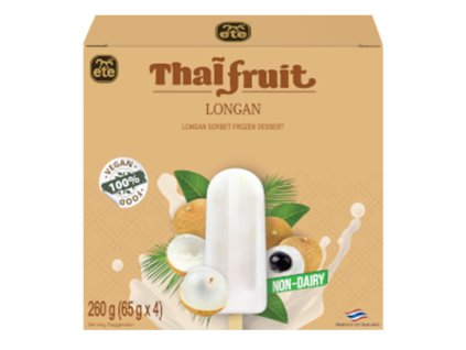 Longan flavored ice cream bar bar Family Pack 6x4x65g