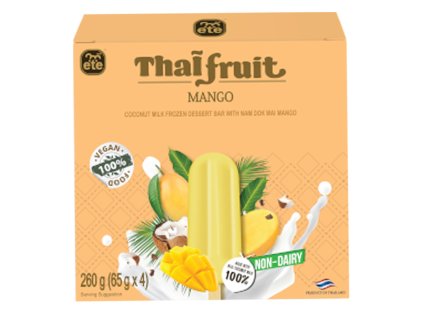 Mango flavored ice cream bar Family Pack 6x4x65g