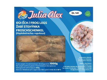 Žabí stehýnka 6/8 10 x 1kg