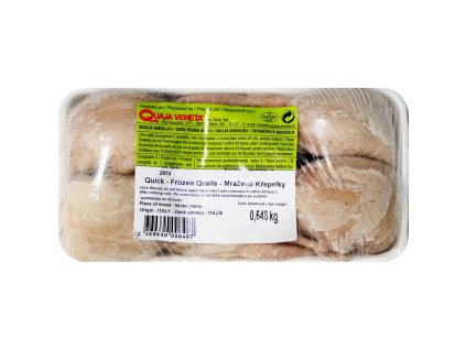 Quail raw 6x4pcs