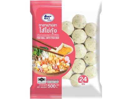 Fish ball with fish roe 20x500g