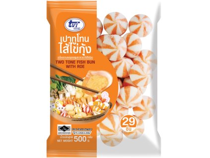 Two tone fish bun with roe 20x500g