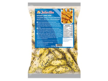 Batáty v těstíčku předsmažené 10x1kg