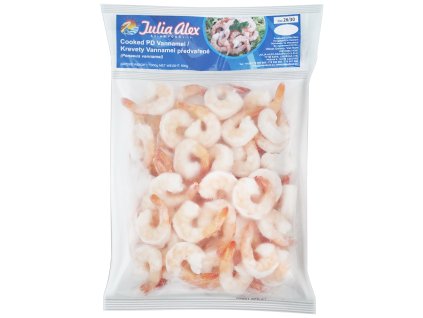 Tôm thẻ thịt hấp 26/30 không vỏ 10x1kg