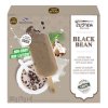 Coconut and Black Bean flavored ice cream bar Family Pack 6x4x75g