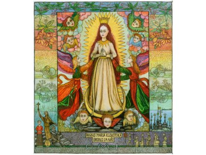 Maria Klokotska 33x30 cm vč 6mm ohyb