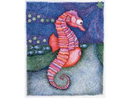 morsky konik 21x25cm