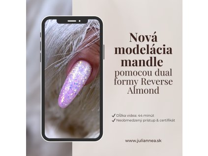 Nová modelácia mandle pomocou dual formy Reverse Almond