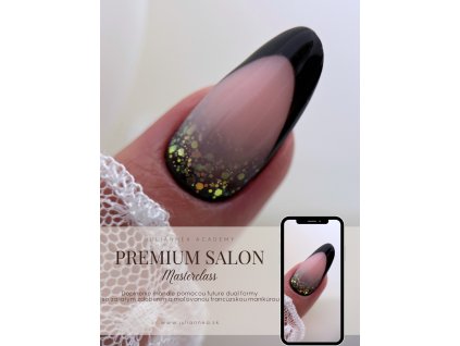 Doplnenie mandle future dual formou pomocou polygélu s francúzskou manikúrou