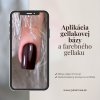 Aplikácia gellakovej bázy a farebného gellaku