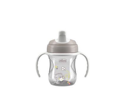 CHICCO Hrnek Training s držadly 6m+ (Variant grey)