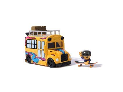 1486949 spin master tech deck sk8 crew autobus playset