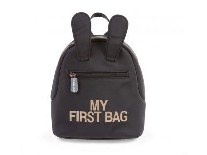 Childhome Dětský batoh My First Bag (Variant Canvas Leopard)