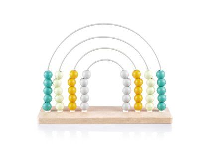 1423445 zopa drevene pocitadlo duha rainbow