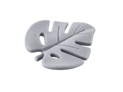 ZOPA Silikónové hryzátko Leaf (Variant Dove Grey)