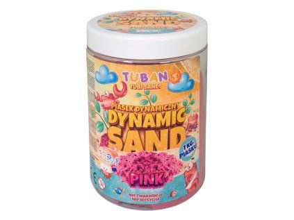 tu3553 dynamický písek růžový 1 kg