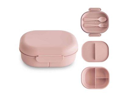 MUSHIE OBĚDOVÝ BOX (Varianta Růžová)