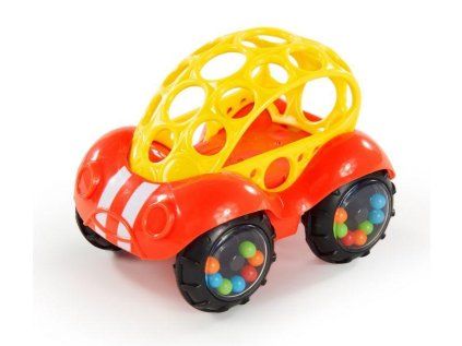 OBALL Hračka autíčko Rattle&Roll™ 3m+ (Variant Červené)