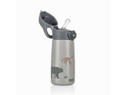 ZOPA Termoska na pitie so slamkou 400 ml (Variant Mountains)