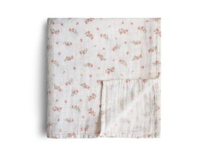 Pink Flowers Swaddle p