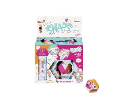 1464902 zapf lil snaps w1 dolls pdq 14 ass 32pc
