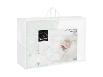 KikkaBoo Skladací matrac 60x120x5 cm (Variant Grey)