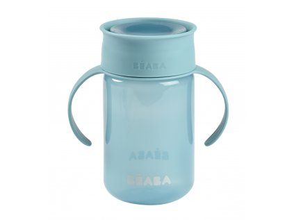Beaba hrnek tréninkový 360° 340 ml 12m+ (Varianta modrá)