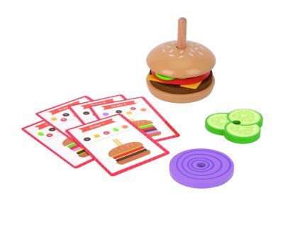 poskladaj si burger tooky toy TH844 01
