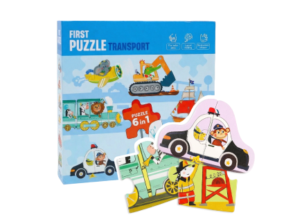 EK110920 První puzzle Doprava 6v1 1