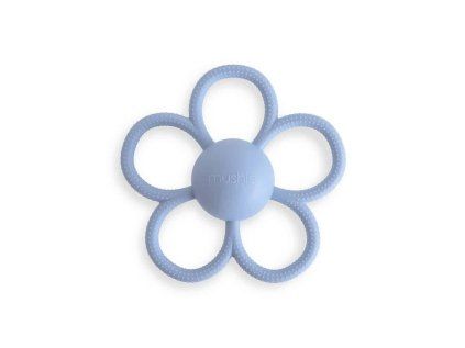 Daisy Rattle Teether Faded Denim p