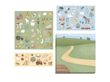 Little Dutch Sada se samolepkami (Varianta Farma)