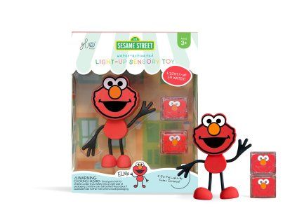 Sada figurek Elmo a 2 senzorické svítící kostky, díly 01