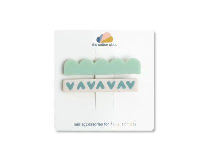 THE COTTON CLOUD SET 2 MAXI SPONIEK (Variant aqua)