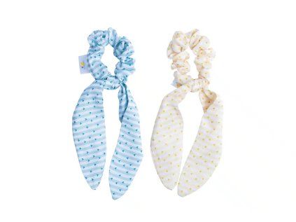 THE COTTON CLOUD SET 2 GUMIČEK THE COTTON CLOUD (Variant lemon/aqua)