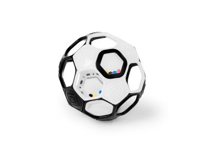 OBALL Hračka Oball RATTLE GOALS™ 10 cm 0m+ (Barva černá)
