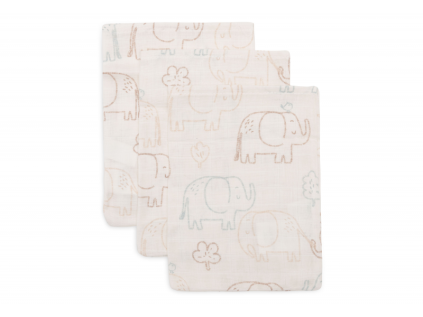 1448420 jollein zinky 3 ks elephant tales