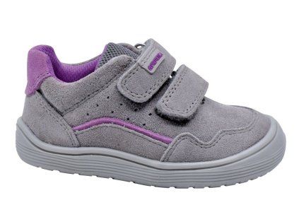 Protetika- Dětské dívčí barefoot boty VENTRA GREY (Velikost bot 36)