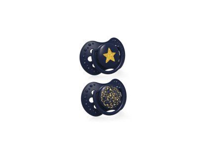 Lovi dudlík silikonový dynamický Stardust 3-6m 2ks